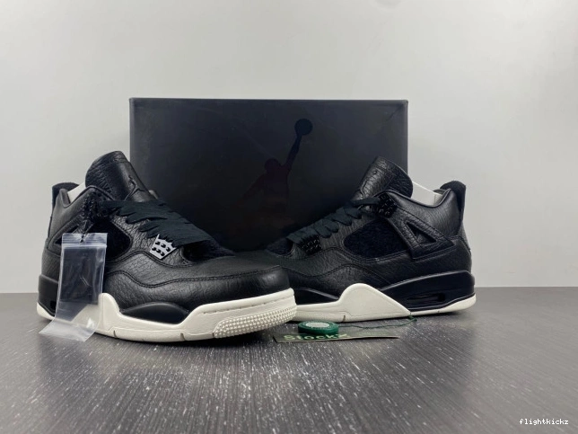 4 Pony Hair 819139-010 Retro Jordan Black 1003